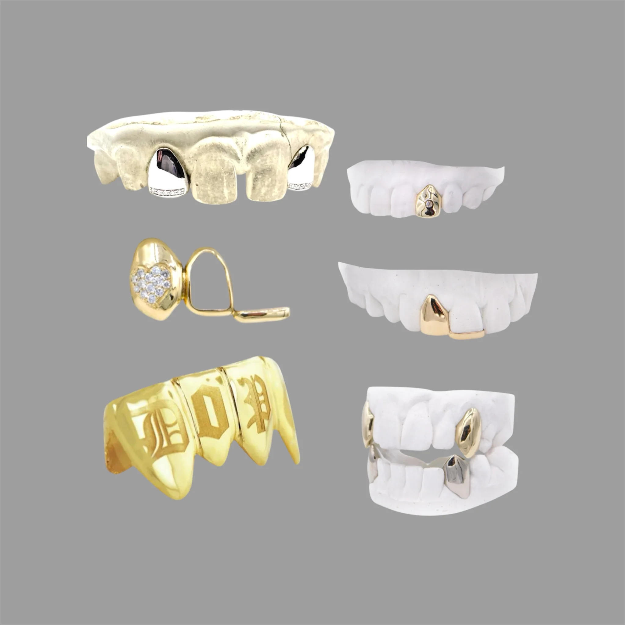 Diamond caps